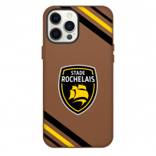 Stade Rochelais Phone Case For iPhone Samsung Galaxy Pixel OnePlus Vivo Xiaomi Asus Sony Motorola Nokia - Large Logo With Stripe