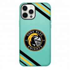 York Knights Rugby League Football Club Phone Case For iPhone Samsung Galaxy Pixel OnePlus Vivo Xiaomi Asus Sony Motorola Nokia - Large Logo With Stripe