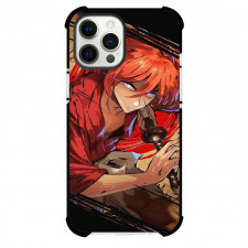 Rurouni Kenshin Kenshin Himura Phone Case For iPhone Samsung Galaxy Pixel OnePlus Vivo Xiaomi Asus Sony Motorola Nokia - Kenshin Himura Glowing Eyes Anime Art