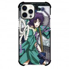 Rurouni Kenshin Kamatari Honjyou Phone Case For iPhone Samsung Galaxy Pixel OnePlus Vivo Xiaomi Asus Sony Motorola Nokia - Kamatari Honjyou Holding Scythe