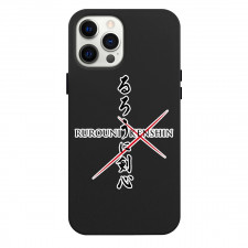 Rurouni Kenshin Phone Case For iPhone Samsung Galaxy Pixel OnePlus Vivo Xiaomi Asus Sony Motorola Nokia - Logo Black Japanese Letters