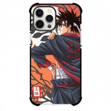 Rurouni Kenshin Sagara Sanosuke Phone Case For iPhone Samsung Galaxy Pixel OnePlus Vivo Xiaomi Asus Sony Motorola Nokia - Sagara Sanosuke Biting Fishbone
