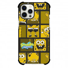 SpongeBob Phone Case For iPhone And Samsung Galaxy Devices - SpongeBob Funny Portrait Collage