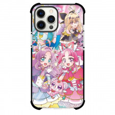 Star Detective Precure Phone Case For iPhone Samsung Galaxy Pixel OnePlus Vivo Xiaomi Asus Sony Motorola Nokia - Star Detective Precure Characters Happy Wave Portrait