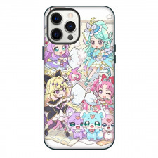 Star Detective Precure Phone Case For iPhone Samsung Galaxy Pixel OnePlus Vivo Xiaomi Asus Sony Motorola Nokia - Star Detective Precure Characters Pillow Fight Chibi Poster
