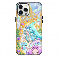 Star Detective Precure Cure Eclair Phone Case For iPhone Samsung Galaxy Pixel OnePlus Vivo Xiaomi Asus Sony Motorola Nokia - Cure Eclair Wacky Smiling Portrait Poster