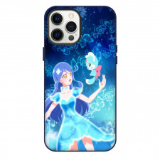 Star Detective Precure Howa Kurea Phone Case For iPhone Samsung Galaxy Pixel OnePlus Vivo Xiaomi Asus Sony Motorola Nokia - Howa Kurea Glowing Blue Dress Portrait