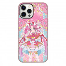 Star Detective Precure Kobayashi Mikuru Phone Case For iPhone Samsung Galaxy Pixel OnePlus Vivo Xiaomi Asus Sony Motorola Nokia - Kobayashi Mikuru Waving Pink Portrait Poster