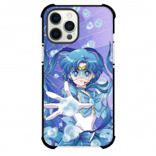 Sailor Moon Mercury Phone Case For iPhone Samsung Galaxy Pixel OnePlus Vivo Xiaomi Asus Sony Motorola Nokia - Sailor Mercury Wear Cute Glasses with Multi Background