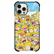 Sailor Moon Phone Case For iPhone Samsung Galaxy Pixel OnePlus Vivo Xiaomi Asus Sony Motorola Nokia - Sailor Moon Chibi Cartoon Characters Collage