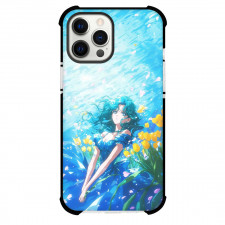 Sailor Moon Neptune Phone Case For iPhone Samsung Galaxy Pixel OnePlus Vivo Xiaomi Asus Sony Motorola Nokia - Sailor Neptune Wear Blue Dress as Same Background