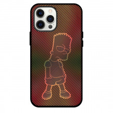 The Simpsons Bart Phone Case For iPhone and Samsung Galaxy Devices - Bart Stripe Standing