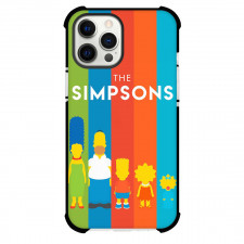 The Simpsons Phone Case For iPhone and Samsung Galaxy Devices - The Simpsons Family Retro Poster