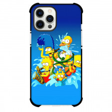 The Simpsons Phone Case For iPhone and Samsung Galaxy Devices - The Simpsons Family In Water