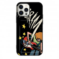 Scott Pilgrim Phone Case For iPhone and Samsung Galaxy Devices - Scott Pilgrim Guitar Cartoon Art