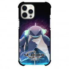 Suicide Squad Isekai King Shark Phone Case For iPhone Samsung Galaxy Pixel OnePlus Vivo Xiaomi Asus Sony Motorola Nokia - King Shark Smiling Illustration Art Poster