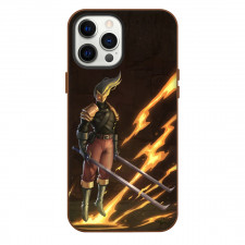 Slay The Spire 2 The Ironclad Phone Case For iPhone Samsung Galaxy Pixel OnePlus Vivo Xiaomi Asus Sony Motorola Nokia - The Ironclad Fierce Fire Portrait