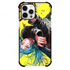 Sakamoto Days Rion Akao Phone Case For iPhone Samsung Galaxy Pixel OnePlus Vivo Xiaomi Asus Sony Motorola Nokia - Rion Akao Holding Gun And Knife Anime Art Poster