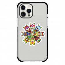Samurai Pizza Cats Phone Case For iPhone Samsung Galaxy Pixel OnePlus Vivo Xiaomi Asus Sony Motorola Nokia - Samurai Pizza Cats Collectible Pizza Box - Set Of 8 Pins Sticker