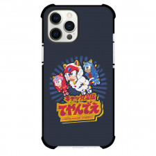 Samurai Pizza Cats Phone Case For iPhone Samsung Galaxy Pixel OnePlus Vivo Xiaomi Asus Sony Motorola Nokia - Samurai Pizza Cats Speedy Polly And Guido Illustration Art On Dark Background
