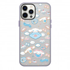 Sanrio Cinnamoroll Phone Case For iPhone Samsung Galaxy Pixel OnePlus Vivo Xiaomi Asus Sony Motorola Nokia - Cinnamoroll Lovely Cafe Sticker Collage Poster