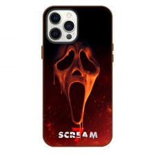 Scream 7 Ghostface Phone Case For iPhone Samsung Galaxy Pixel OnePlus Vivo Xiaomi Asus Sony Motorola Nokia - Ghostface Mask Burning Series Poster