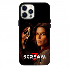 Scream 7 Phone Case For iPhone Samsung Galaxy Pixel OnePlus Vivo Xiaomi Asus Sony Motorola Nokia - Sidney And Ghostface Fierce Portrait Series Poster