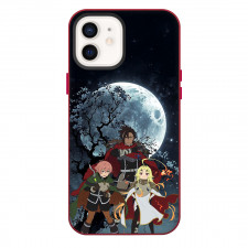 Sentenced To Be A Hero Phone Case For iPhone Samsung Galaxy Pixel OnePlus Vivo Xiaomi Asus Sony Motorola Nokia - Sentenced To Be A Hero Characters On Moon Background