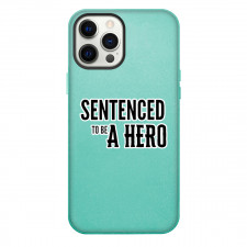 Sentenced To Be A Hero Phone Case For iPhone Samsung Galaxy Pixel OnePlus Vivo Xiaomi Asus Sony Motorola Nokia - Sentenced To Be A Hero TV Series Logo Sticker