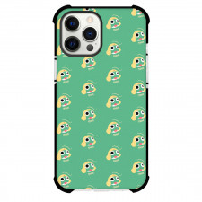 Sgt Frog Sargento Keroro Phone Case For iPhone Samsung Galaxy Pixel OnePlus Vivo Xiaomi Asus Sony Motorola Nokia - Sargento Keroro Avatar Pattern Art On Green Background
