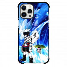 Shaman King Horohoro Phone Case For iPhone Samsung Galaxy Pixel OnePlus Vivo Xiaomi Asus Sony Motorola Nokia - Horohoro Standing On Blue Background