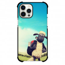 Shaun The Sheep Phone Case For iPhone Samsung Galaxy Pixel OnePlus Vivo Xiaomi Asus Sony Motorola Nokia - Shaun The Sheep Carrying School Bag Poster