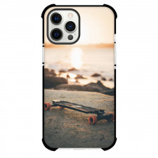 Skateboarding Case For iPhone Samsung Galaxy Pixel OnePlus Vivo Xiaomi Asus Sony Motorola Nokia - Evolve Skateboard Sunset Background