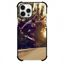 Skateboarding Case For iPhone Samsung Galaxy Pixel OnePlus Vivo Xiaomi Asus Sony Motorola Nokia - Skateboarding Trees Background