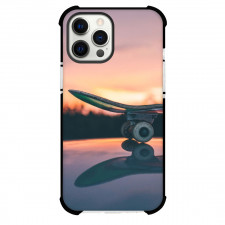 Skateboarding Case For iPhone Samsung Galaxy Pixel OnePlus Vivo Xiaomi Asus Sony Motorola Nokia - Skateboard Sunset Background