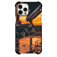 Skateboarding Case For iPhone Samsung Galaxy Pixel OnePlus Vivo Xiaomi Asus Sony Motorola Nokia - Skateboard Tricks On Water Illustration