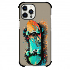 Skateboarding Case For iPhone Samsung Galaxy Pixel OnePlus Vivo Xiaomi Asus Sony Motorola Nokia - Skateboard Watercolor Art