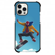 Skateboarding Case For iPhone Samsung Galaxy Pixel OnePlus Vivo Xiaomi Asus Sony Motorola Nokia - Spiderman Skateboarding Illustration