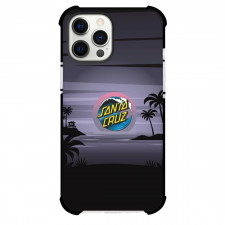 Skateboarding Santa Cruz Case For iPhone Samsung Galaxy Pixel OnePlus Vivo Xiaomi Asus Sony Motorola Nokia - Santa Cruz Beach Silhoutte