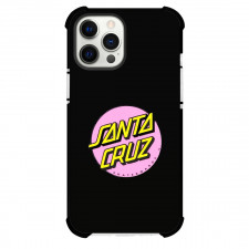 Skateboarding Santa Cruz Case For iPhone Samsung Galaxy Pixel OnePlus Vivo Xiaomi Asus Sony Motorola Nokia - Santa Cruz Pink Logo Black Background