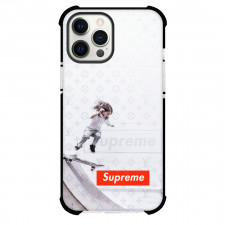 Skateboarding Supreme Case For iPhone Samsung Galaxy Pixel OnePlus Vivo Xiaomi Asus Sony Motorola Nokia - Supreme Girl Skateboarding Illustration