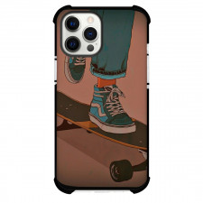 Skateboarding Vans Case For iPhone Samsung Galaxy Pixel OnePlus Vivo Xiaomi Asus Sony Motorola Nokia - Vans Retro Skateboarding Illustration