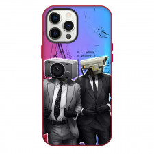 Skibidi Toilet Cameraman Phone Case For iPhone Samsung Galaxy Pixel OnePlus Vivo Xiaomi Asus Sony Motorola Nokia - Cameraman Wear Suit Cartoon Art Poster