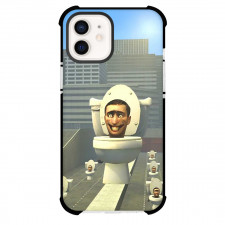 Skibidi Toilet Phone Case For iPhone Samsung Galaxy Pixel OnePlus Vivo Xiaomi Asus Sony Motorola Nokia - Skibidi Toilet On Middle Of The Road Poster