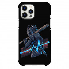 Skibidi Toilet Speakerman Phone Case For iPhone Samsung Galaxy Pixel OnePlus Vivo Xiaomi Asus Sony Motorola Nokia - Speakerman Holding Baseball Bat Poster