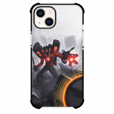 Skibidi Toilet Titan Speakerman Phone Case For iPhone Samsung Galaxy Pixel OnePlus Vivo Xiaomi Asus Sony Motorola Nokia - Titan Speakerman Pencil Sketch Art Poster