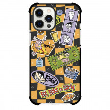SkinnyDip Cartoon Network Phone Case For iPhone Samsung Galaxy Pixel OnePlus Vivo Xiaomi Asus Sony Motorola Nokia - Cartoon Network x SkinnyDip Ed Edd N Eddy Retro Sticker Collage Poster