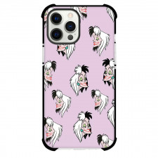 SkinnyDip Disney Phone Case For iPhone Samsung Galaxy Pixel OnePlus Vivo Xiaomi Asus Sony Motorola Nokia - Disney x Skinnydip Cruella De Vil Villain Lavender Aesthetic Pattern Poster