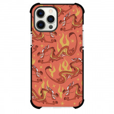 SkinnyDip Disney Phone Case For iPhone Samsung Galaxy Pixel OnePlus Vivo Xiaomi Asus Sony Motorola Nokia - Disney x Skinnydip Mushu Flames Red Dragon Pattern Poster