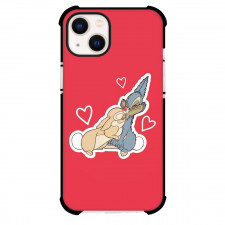 SkinnyDip Disney Phone Case For iPhone Samsung Galaxy Pixel OnePlus Vivo Xiaomi Asus Sony Motorola Nokia - Disney x Skinnydip Thumper Bambi Love Hearts Red Cute Valentine Poster